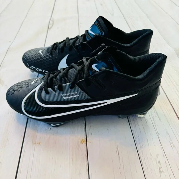 Nike Vapor Edge Elite 360 2 Football Black White DA5457-010 Men’s Shoes - Picture 2 of 9